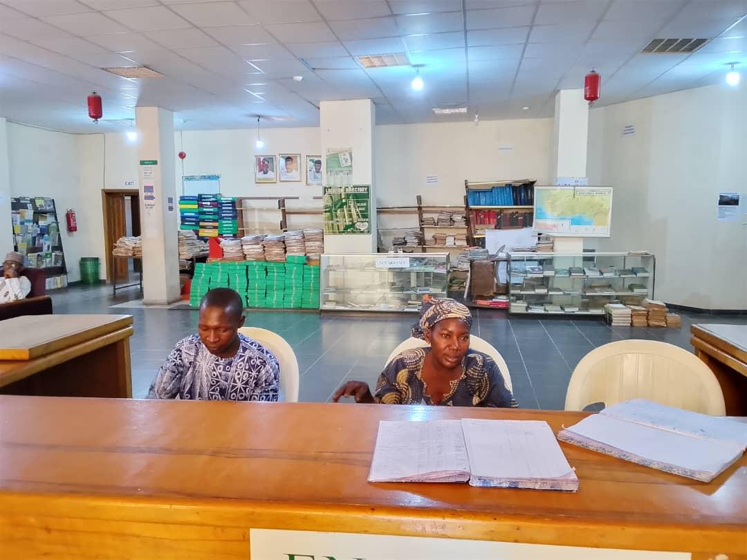 Bauchi State Library Reading Area